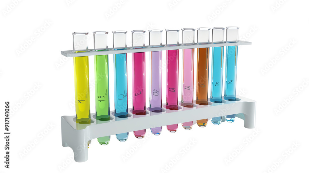 test tubes isolated on white background test tubes isolated on white background
