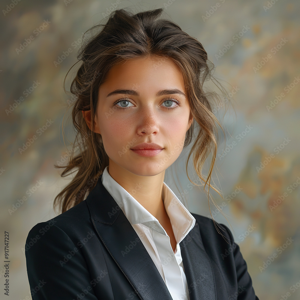 Business photo of a businesswoman dressed in a suit. Office style Business photo of a businesswoman dressed in a suit. Office style