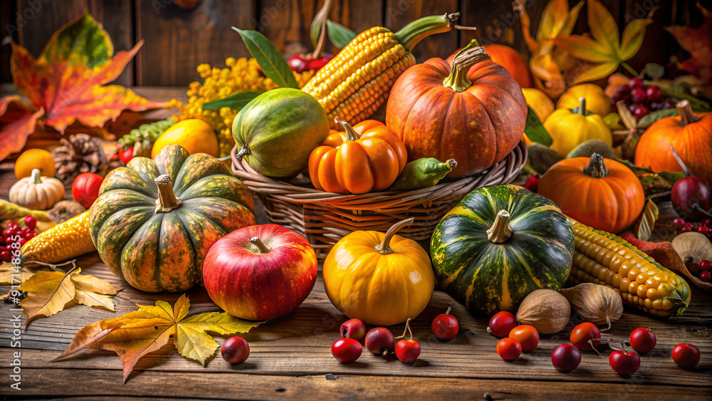autumn still life with pumpkins autumn still life with pumpkins