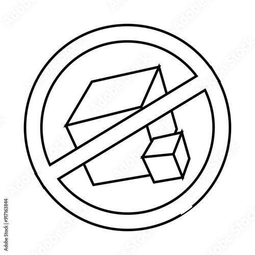 sugar free canteen mark line icon vector. sugar free canteen mark sign. isolated contour symbol black illustration