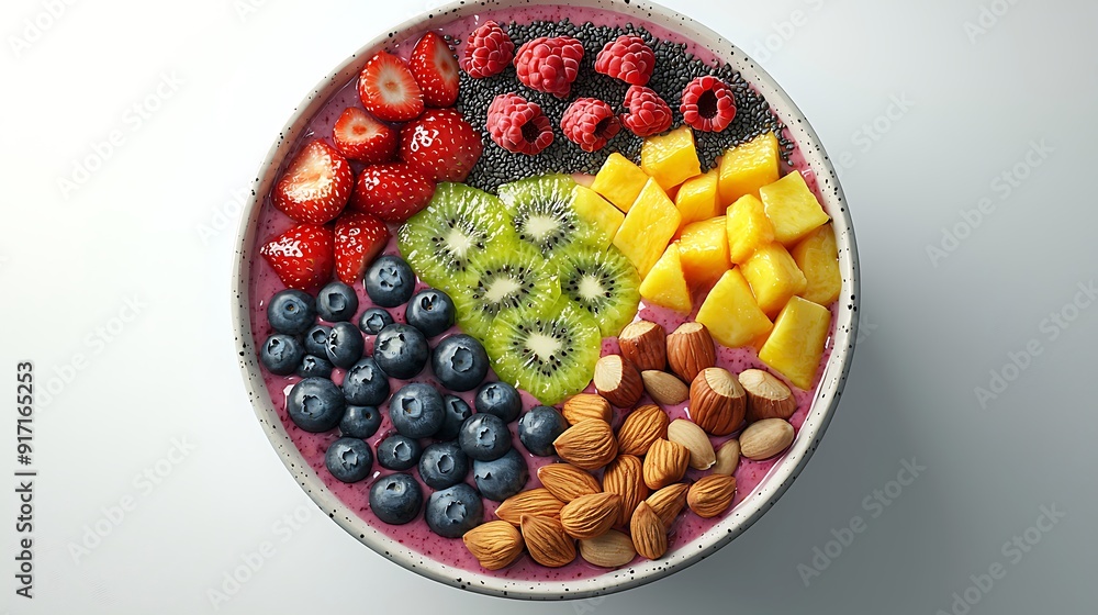 Vibrant Berry Bliss Bowl: A symphony of colors and flavors, this antioxidant-rich acai bowl is a feast for the eyes and a healthy way to start your day. Vibrant Berry Bliss Bowl: A symphony of colors and flavors, this antioxidant-rich acai bowl is a feast for the eyes and a healthy way to start your day.