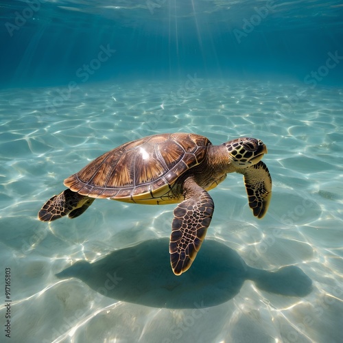 turtle on the beach