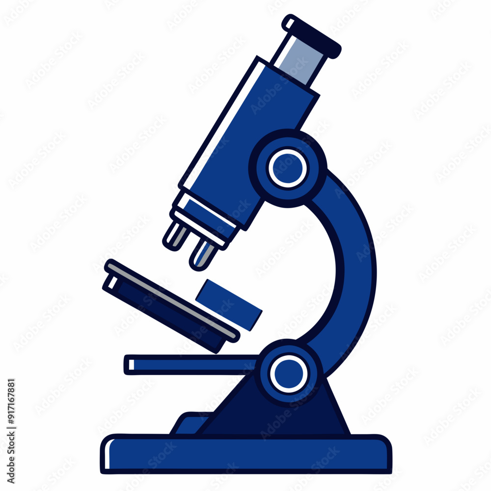 Microscope vector silhouette Microscope vector silhouette