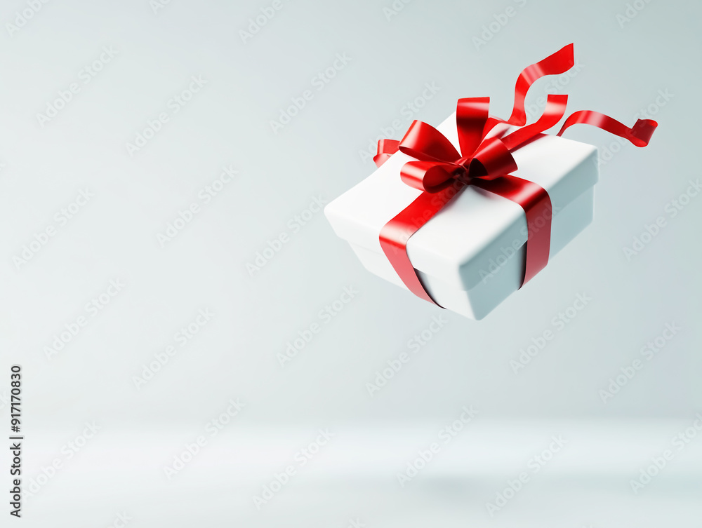Gift boxes isolated on background in Christmas concept Gift boxes isolated on background in Christmas concept