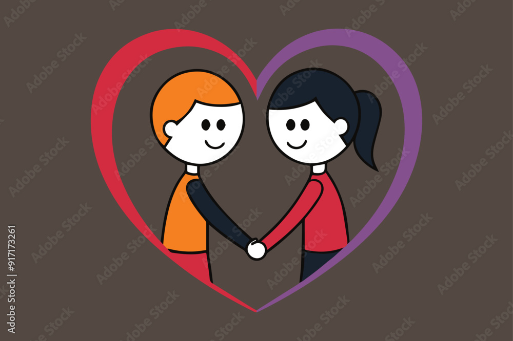 Two Friends Handshake Symbol of Friendship and Collaboration in Vector Art Two Friends Handshake Symbol of Friendship and Collaboration in Vector Art