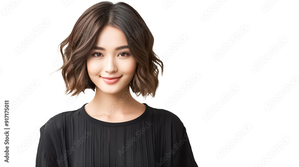 Young Asian woman isolated on transparent background.
Young Asian woman isolated on transparent background.