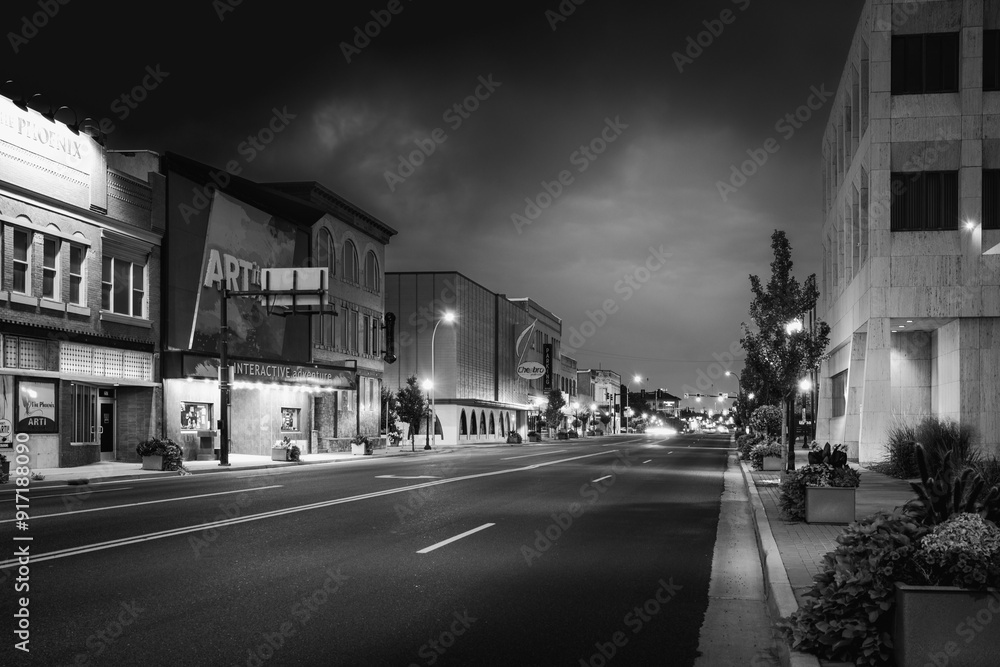 Idaho Falls, Idaho August 10, 2024 Historic Downtown Idaho Falls