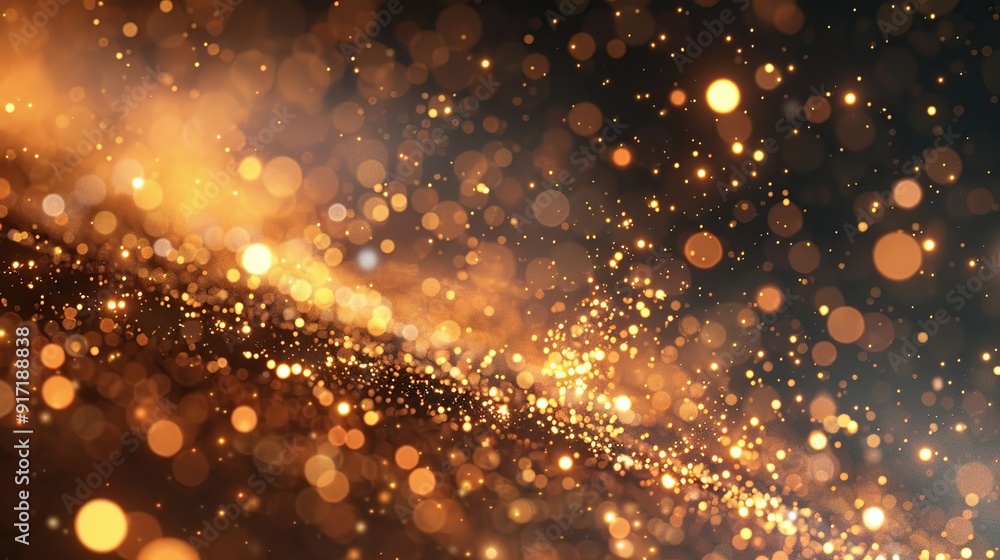 Golden Bokeh Background Golden Bokeh Background