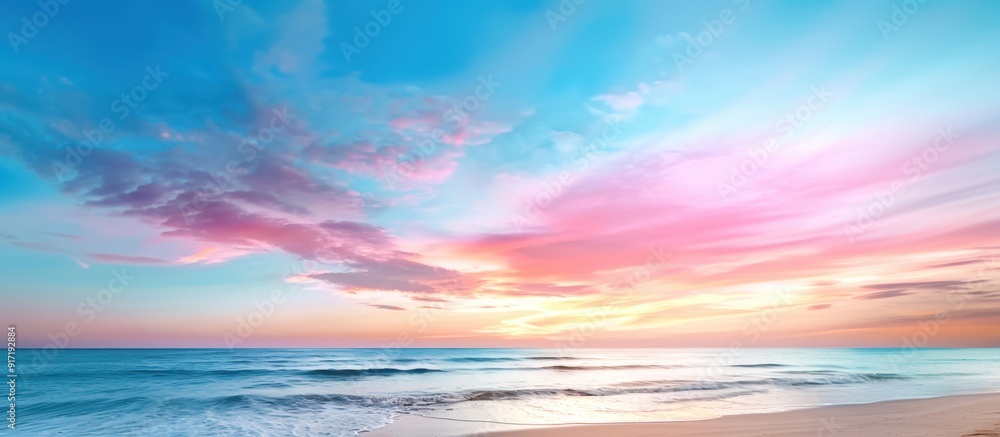 Stunning beach sunset with vibrant colors, calm waves, and a serene sky. Perfect for travel, nature, and landscape themes. Stunning beach sunset with vibrant colors, calm waves, and a serene sky. Perfect for travel, nature, and landscape themes.