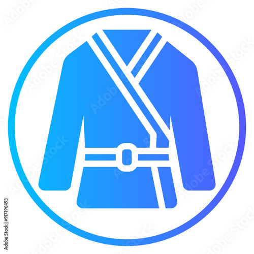 judo gradient icon