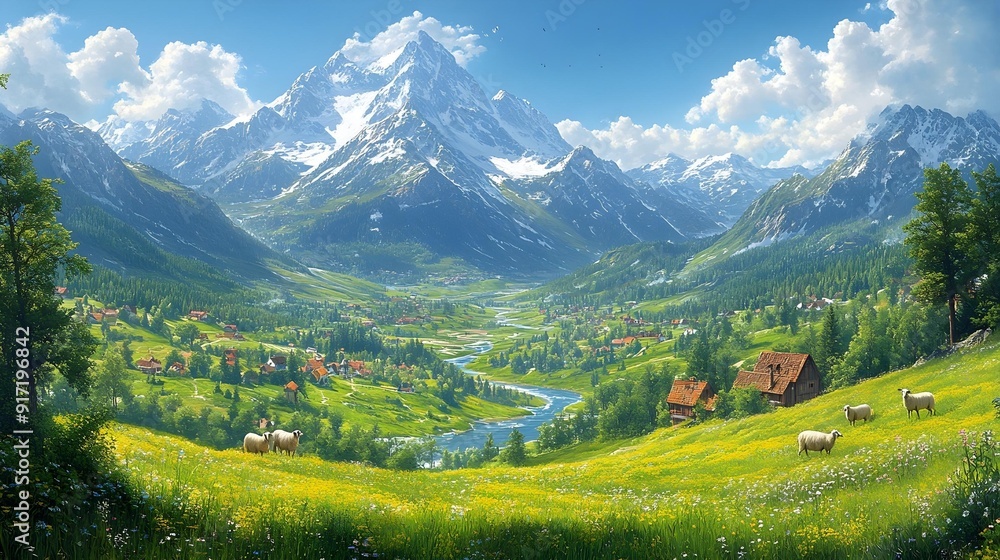 Fototapeta premium Serene Wilderness