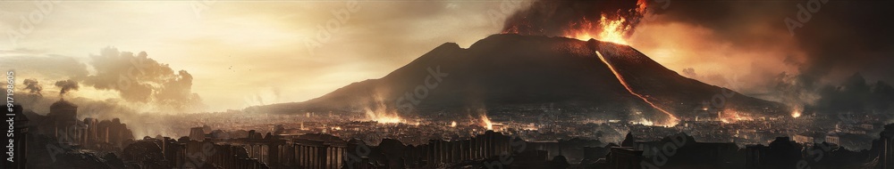 Eternal Echoes of Pompeii: The Devastating Eruption of Mount Vesuvius, the Ashen Remnants of an Ancient Roman City, and the Timeless Ruins Telling the Tale of Destruction Eternal Echoes of Pompeii: The Devastating Eruption of Mount Vesuvius, the Ashen Remnants of an Ancient Roman City, and the Timeless Ruins Telling the Tale of Destruction