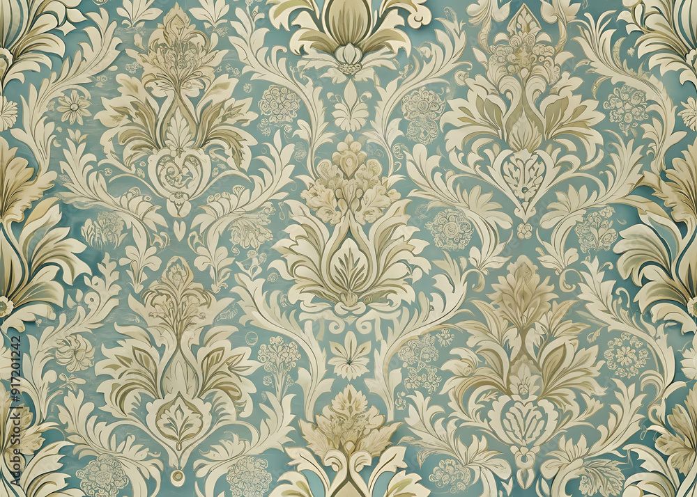 seamless damask pattern seamless damask pattern