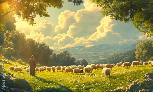 Jesus shepherd of sheep