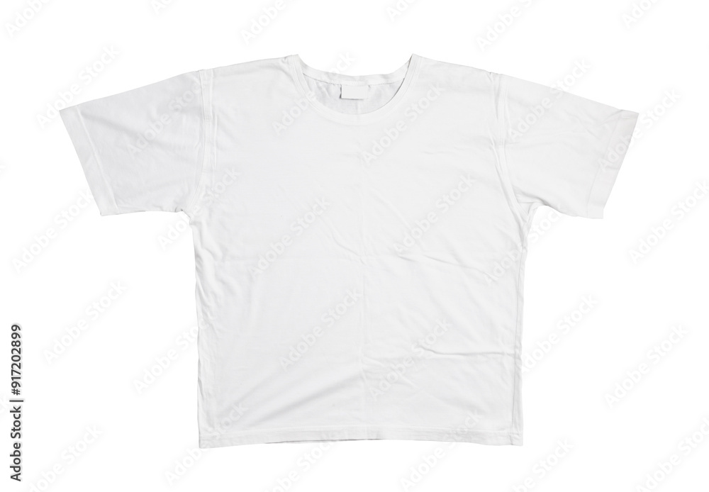 White shirt isolated on white background White shirt isolated on white background
