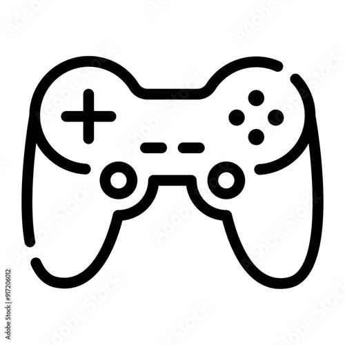 joystick line icon