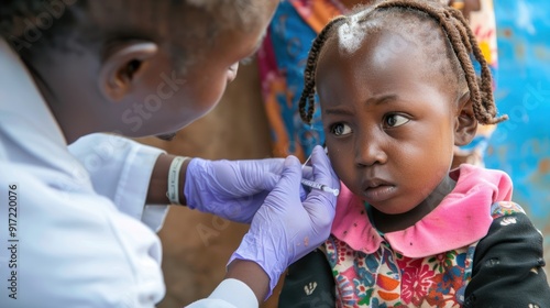 A global health initiative focused on improving health in Africa photo