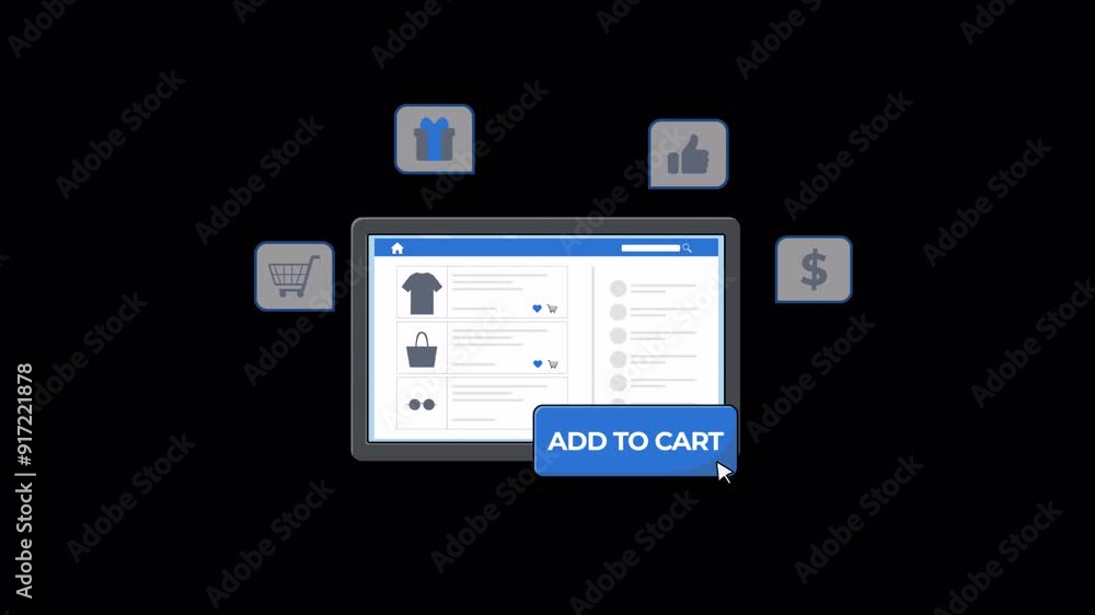 Digital Supermarket Concept Video - Transparent Digital Supermarket Concept Video - Transparent