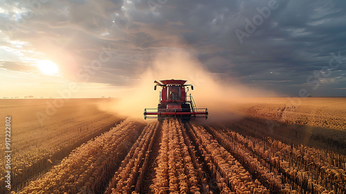 Brazilian farmers employing cloudbased data analytics soybean yield prediction in Mato Grosso Brazil leveraging big data for smarter farming decisions photo