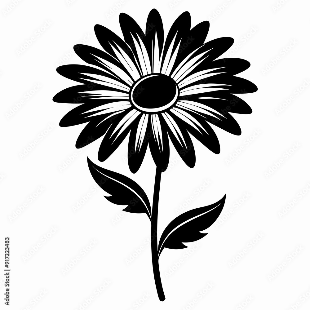 Daisy Black silhouette Daisy Black silhouette