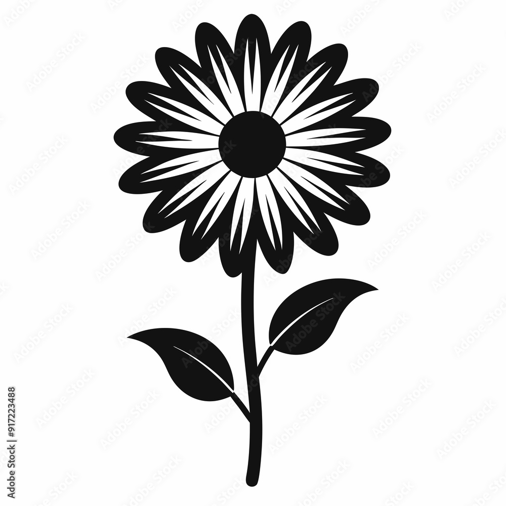 Daisy Black silhouette Daisy Black silhouette