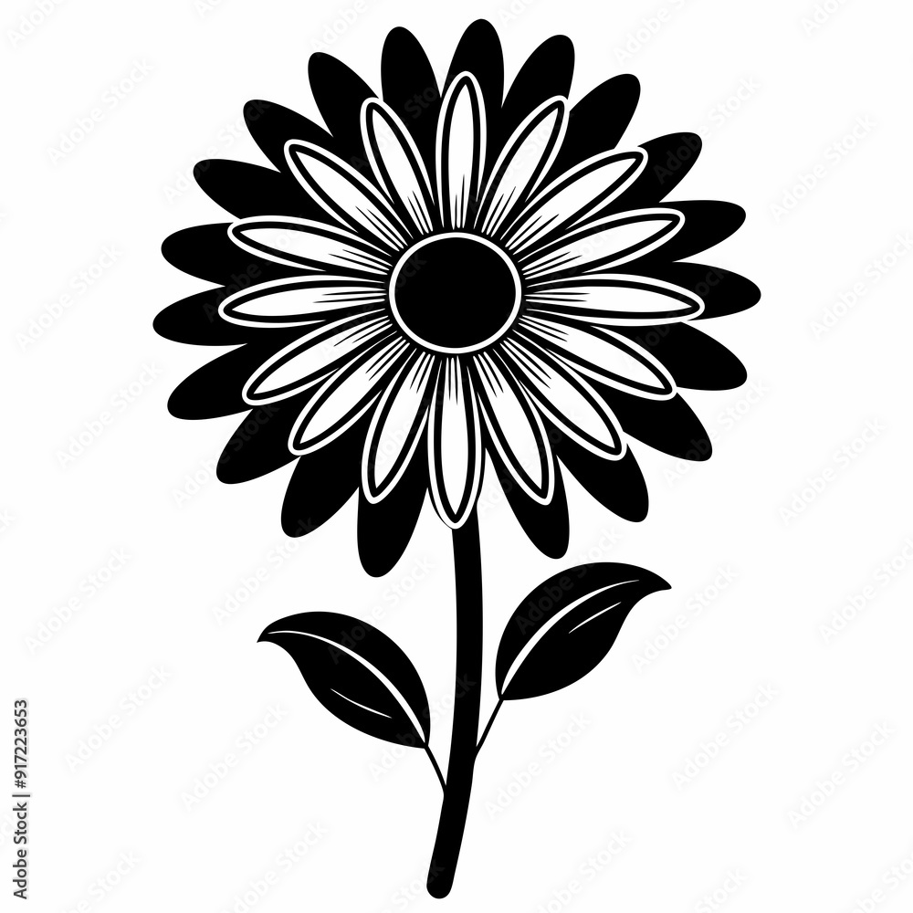 Daisy Black silhouette Daisy Black silhouette