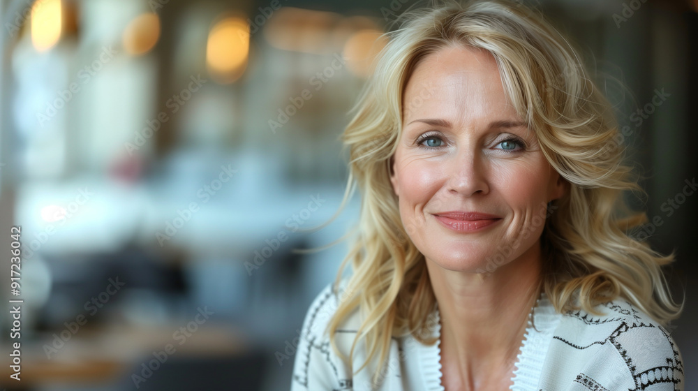 Confident mature businesswoman at work Confident mature businesswoman at work