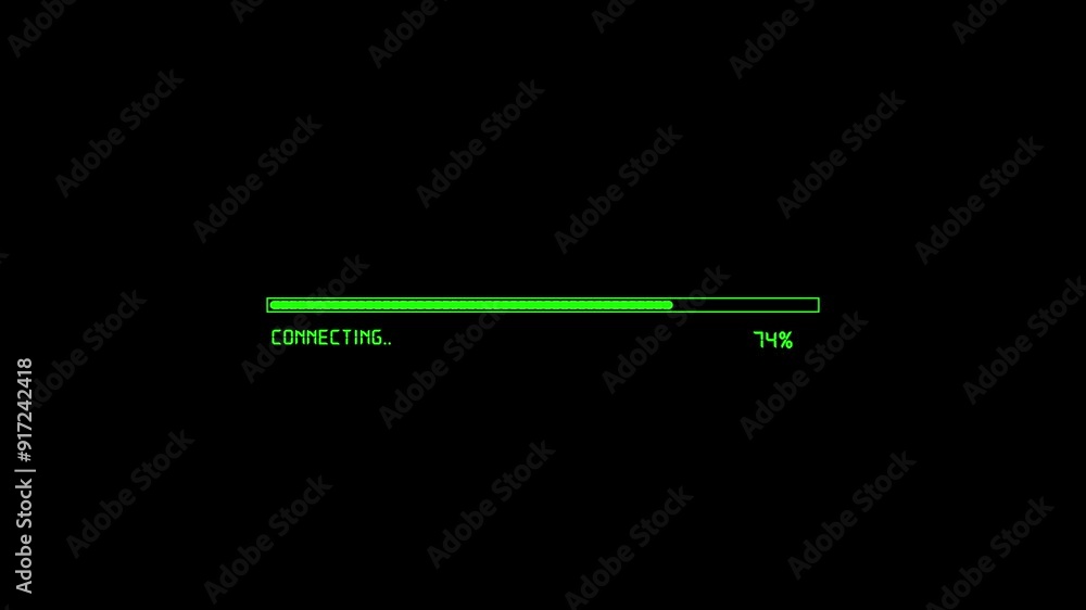 Simple loading bar icon animation. Progress Bar, installing, connecting, download progress, Upload, download and send speed indicators on background. Simple loading bar icon animation. Progress Bar, installing, connecting, download progress, Upload, download and send speed indicators on background.
