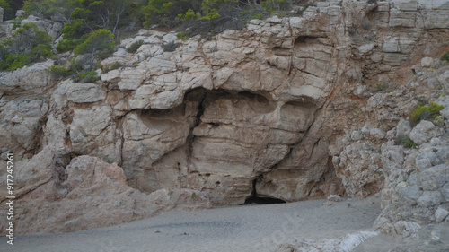 Foto Rocas simulando una cara
