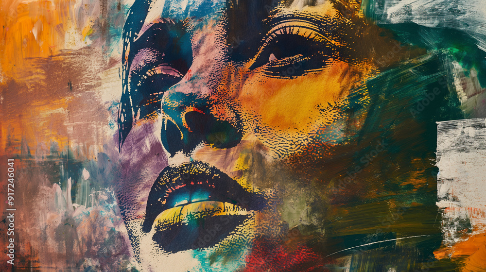 Student Art: Creative student artworks displayed in a classroom or gallery with copy space for artistic messages Student Art: Creative student artworks displayed in a classroom or gallery with copy space for artistic messages