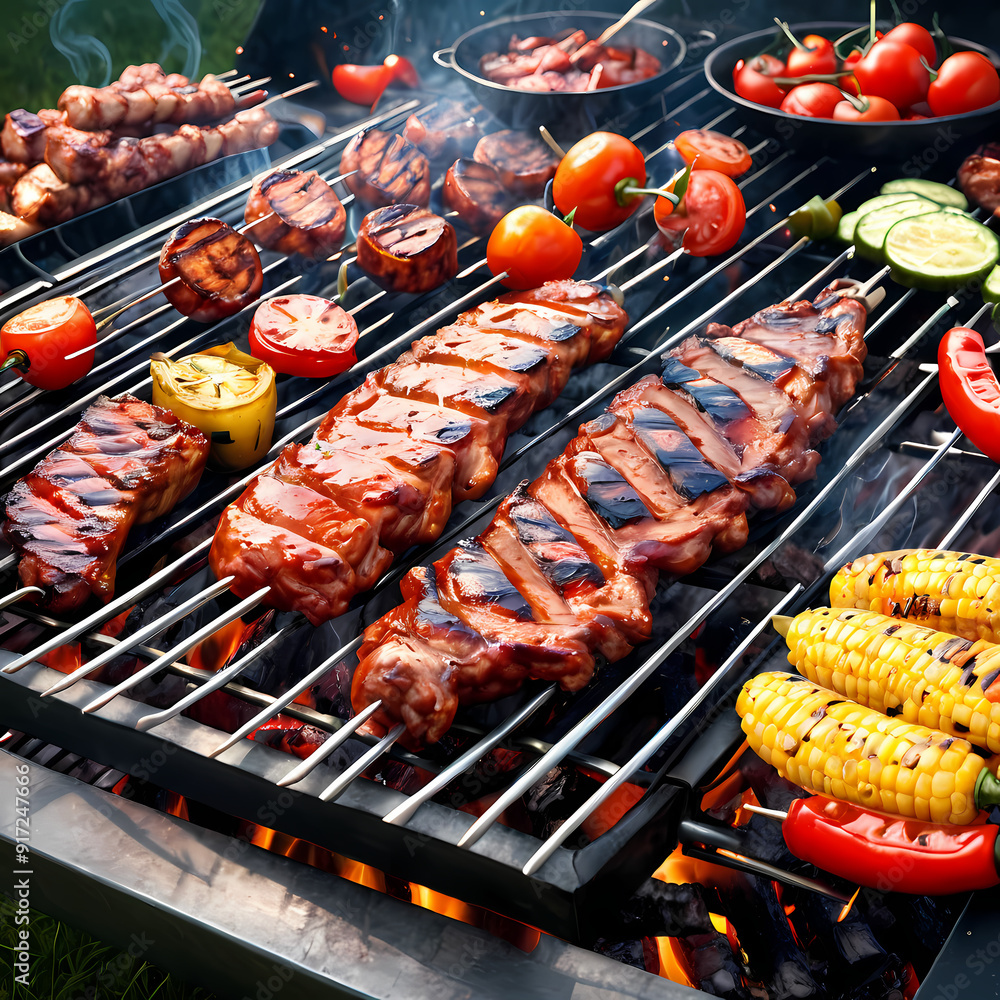 BBQ ( Barbecue or Barbeque ) Dish BBQ ( Barbecue or Barbeque ) Dish