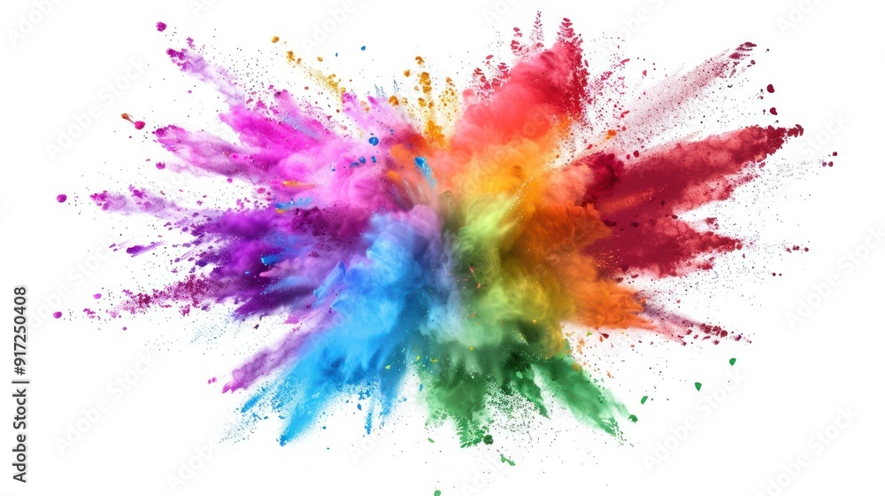 Abstract Colorful Powder Explosion Abstract Colorful Powder Explosion