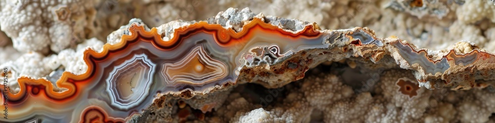 Rare Thunderegg Agate Geode Specimen from Dzelty Chukotka Russia in ...