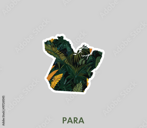 Discover the spirit of the Pará with this stylish sticker! It’s a reminder of the importance of protecting forests and natural heritage. The perfect choice for those who care about the planet.