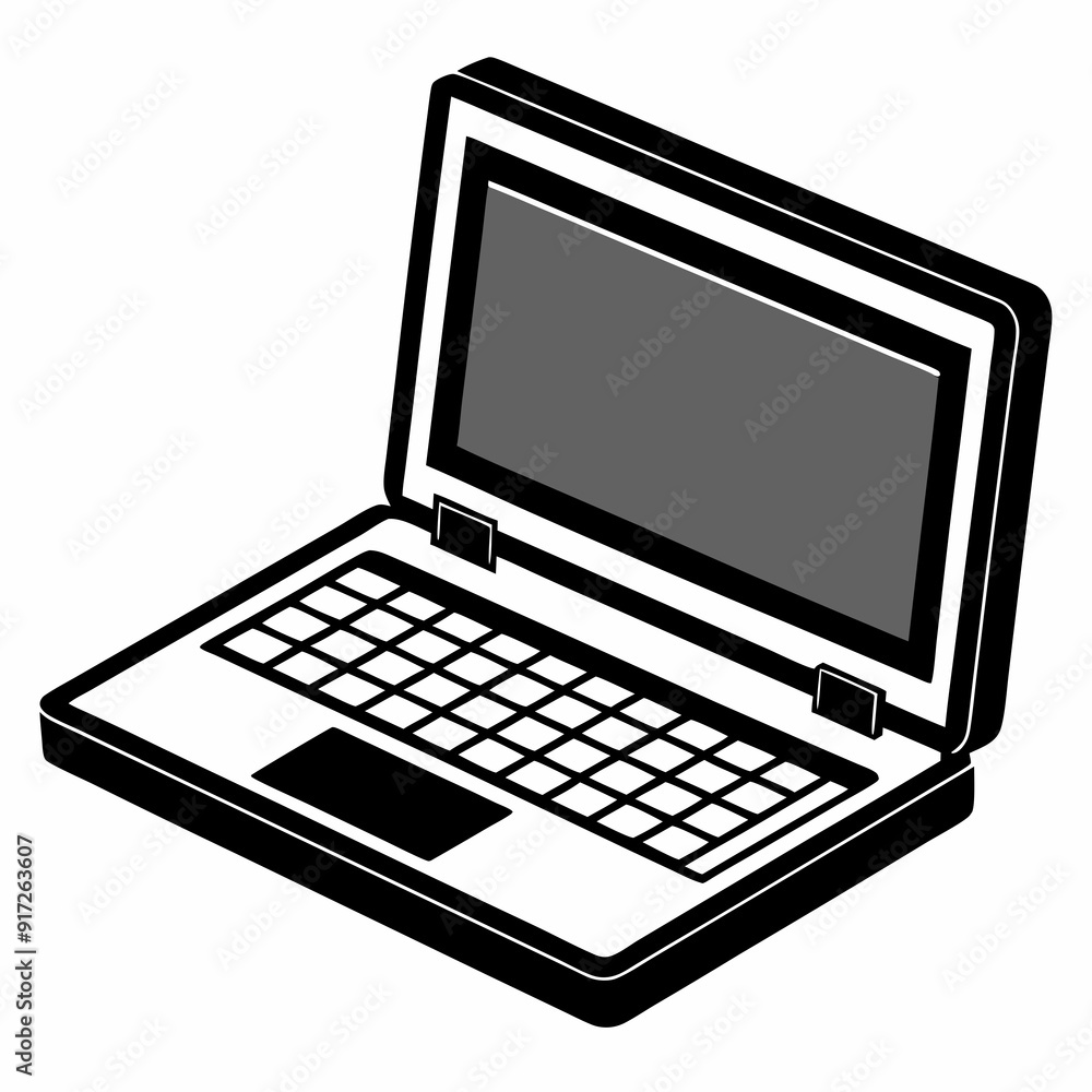laptop Silhouette Vector illustration
laptop Silhouette Vector illustration