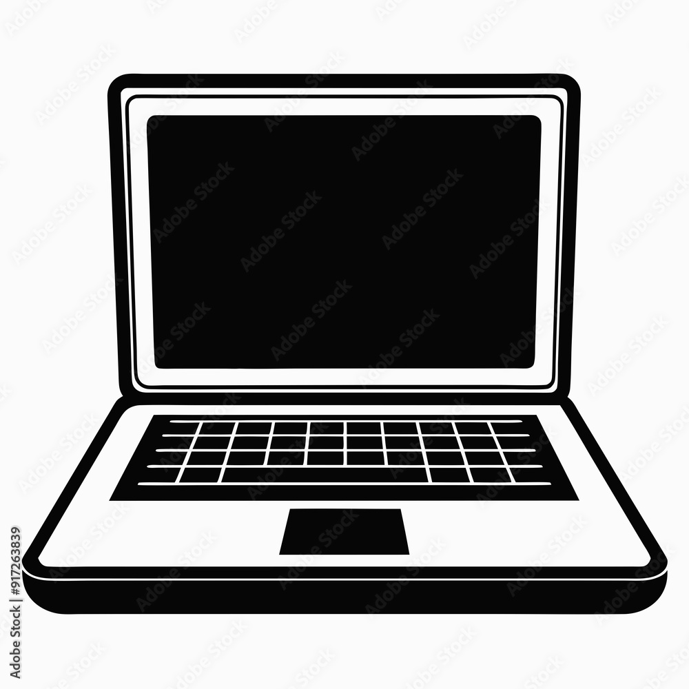 laptop Silhouette Vector illustration
laptop Silhouette Vector illustration
