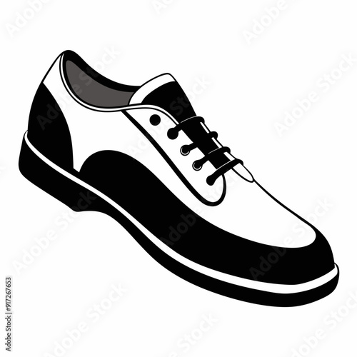 shoe  Silhouette Vector illustration
