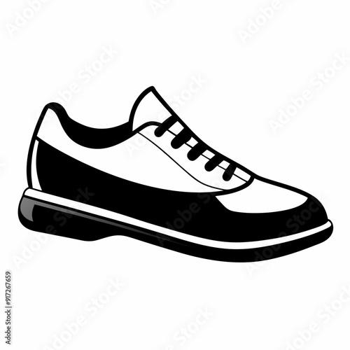 shoe  Silhouette Vector illustration
