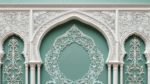 Intricate Moroccan Architecture photo