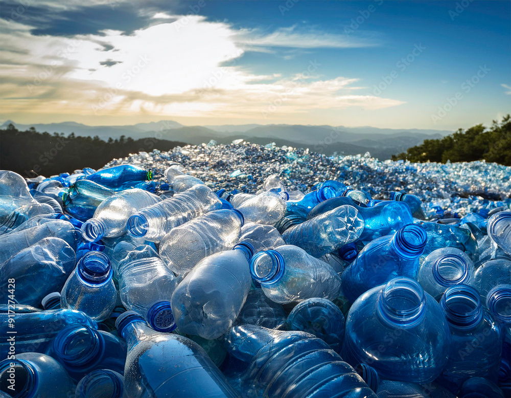 Plastikflaschen verschmutzen die Umwelt