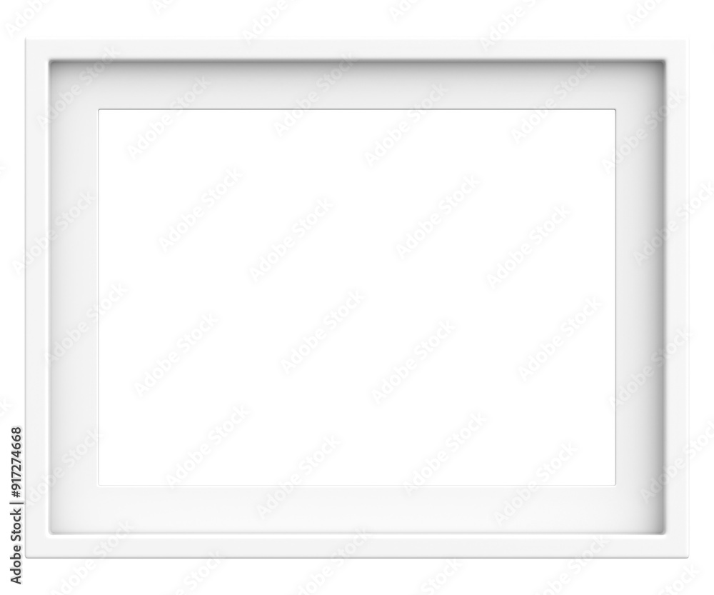 Picture frame. Landscape frame. 3D illustration. Picture frame. Landscape frame. 3D illustration.