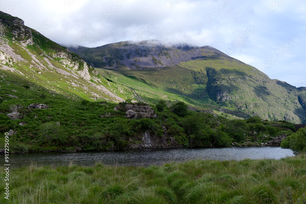 Killarney, Ireland - Black Lake in Gap of Dunloe