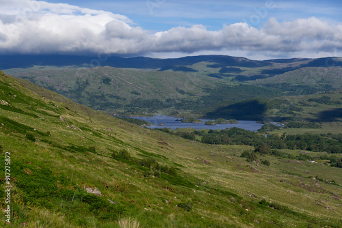 Obraz na płótnie Killarney, Ireland - Black Valley Lake Cummeenduff w salonie
