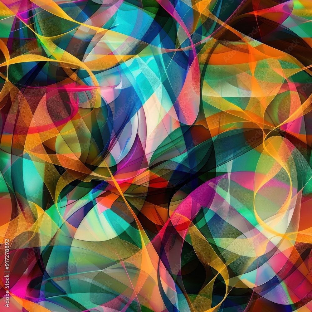 Abstract Colorful Swirls Background. Abstract Colorful Swirls Background.