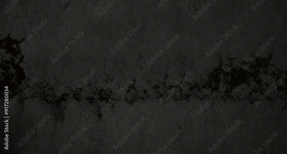 Fototapeta premium Fondo de hormigón con textura grunge negro oscuro. Panorama de fondo o textura de pizarra negra gris oscuro. Textura de hormigón negro vectorial. Fondo de pared de piedra. 