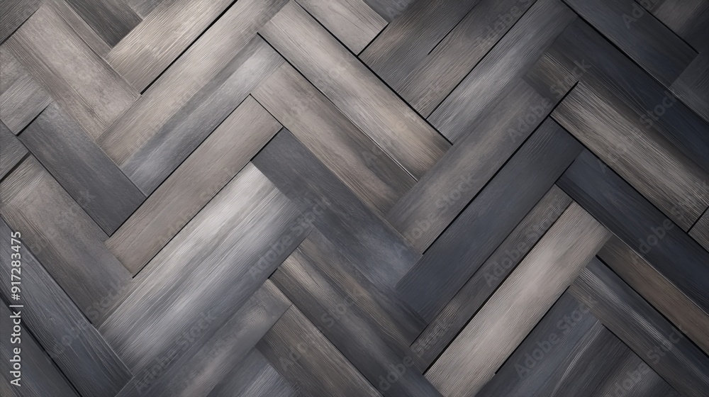 Wooden parquet floor with herringbone pattern Wooden parquet floor with herringbone pattern