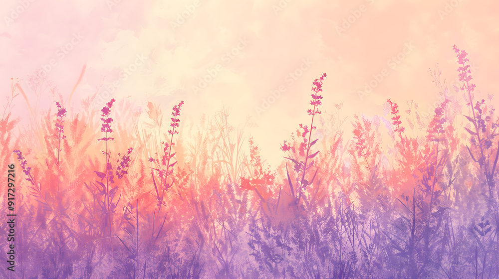 Mostly lavender image with a gradient background Mostly lavender image with a gradient background