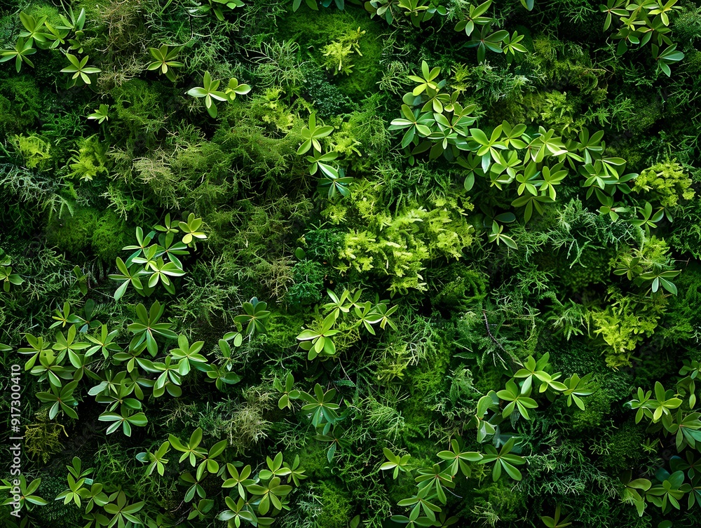 Lush greenery covering the ground in a forested area during daytime Lush greenery covering the ground in a forested area during daytime