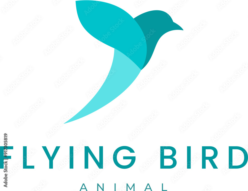 flying bird company logo design flying bird company logo design