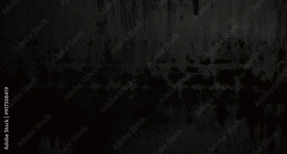 Fototapeta premium Texture d'ardoise murale noire rugueuse, fond rugueux, sol en béton foncé ou vieux fond grunge